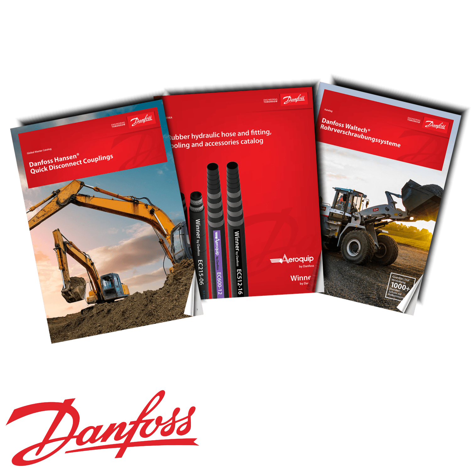 Kataloge für Schläuche und Verbindungstechnik