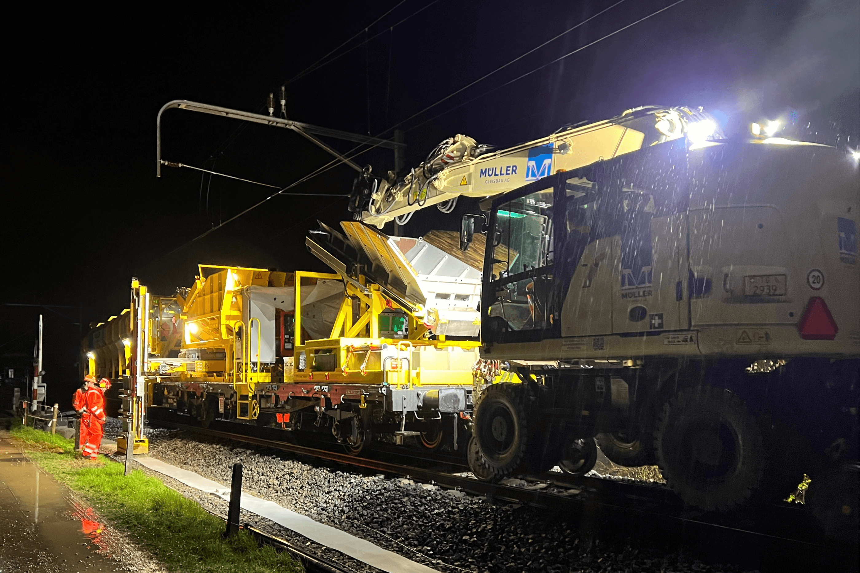 Größere Präzision bei der Gleisverlegung